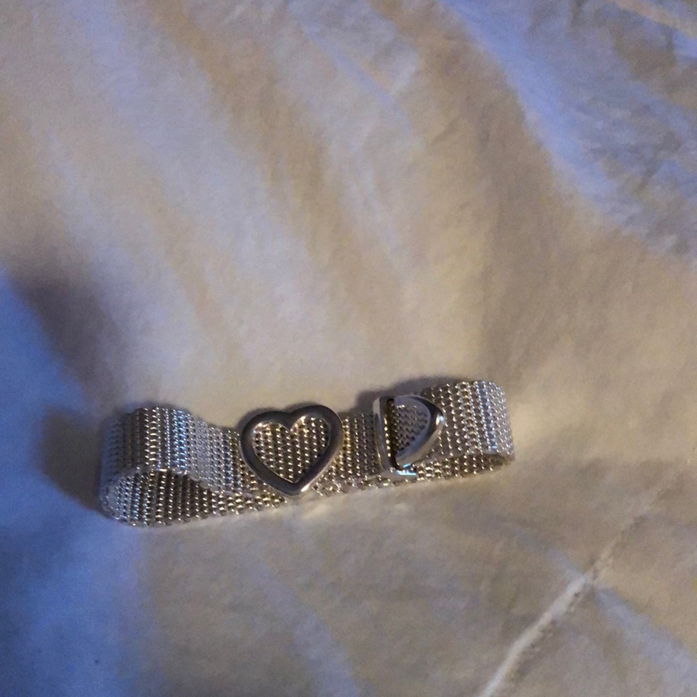 Authentic Tiffany mesh bracelet